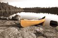 Picture of Yellow Canoe  _GroupedProduct_Rectangle_Landscape_Photography _GroupedProduct_Rectangle_Landscape_Unframed_Print_Only_