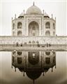Picture of Taj Mahal  _GroupedProduct_Rectangle_Portrait_Photography _GroupedProduct_Rectangle_Portrait_Unframed_Print_Only_
