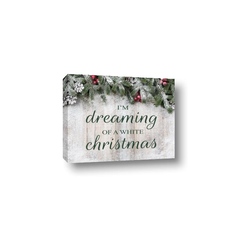 Picture of Dreaming of a White Christmas  _GroupedProduct_Rectangle_Landscape_Canvas_