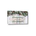 Picture of Dreaming of a White Christmas  _GroupedProduct_Rectangle_Landscape_Canvas_