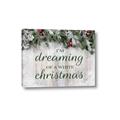 Picture of Dreaming of a White Christmas  _GroupedProduct_Rectangle_Landscape_Canvas_