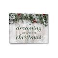 Picture of Dreaming of a White Christmas  _GroupedProduct_Rectangle_Landscape_Canvas_