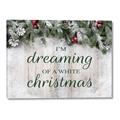 Picture of Dreaming of a White Christmas  _GroupedProduct_Rectangle_Landscape_Canvas_