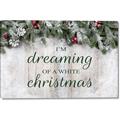 Picture of Dreaming of a White Christmas  _GroupedProduct_Rectangle_Landscape_Canvas_