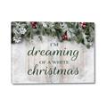 Picture of Dreaming of a White Christmas  _GroupedProduct_Rectangle_Landscape_Canvas_