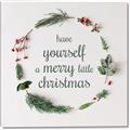 Picture of Merry Little Christmas _GroupedProduct_Square_Canvas_