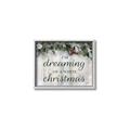 Picture of Dreaming of a White Christmas  _GroupedProduct_Rectangle_Landscape_Canvas_Framed_