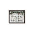 Picture of Dreaming of a White Christmas  _GroupedProduct_Rectangle_Landscape_Canvas_Framed_