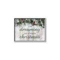 Picture of Dreaming of a White Christmas  _GroupedProduct_Rectangle_Landscape_Canvas_Framed_