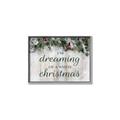 Picture of Dreaming of a White Christmas  _GroupedProduct_Rectangle_Landscape_Canvas_Framed_