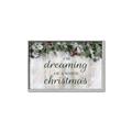 Picture of Dreaming of a White Christmas  _GroupedProduct_Rectangle_Landscape_Canvas_Framed_