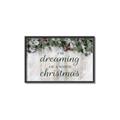 Picture of Dreaming of a White Christmas  _GroupedProduct_Rectangle_Landscape_Canvas_Framed_