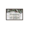 Picture of Dreaming of a White Christmas  _GroupedProduct_Rectangle_Landscape_Canvas_Framed_