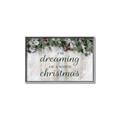 Picture of Dreaming of a White Christmas  _GroupedProduct_Rectangle_Landscape_Canvas_Framed_