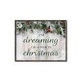 Picture of Dreaming of a White Christmas  _GroupedProduct_Rectangle_Landscape_Canvas_Framed_