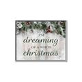 Picture of Dreaming of a White Christmas  _GroupedProduct_Rectangle_Landscape_Canvas_Framed_