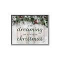 Picture of Dreaming of a White Christmas  _GroupedProduct_Rectangle_Landscape_Canvas_Framed_