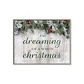 Picture of Dreaming of a White Christmas  _GroupedProduct_Rectangle_Landscape_Canvas_Framed_
