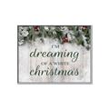 Picture of Dreaming of a White Christmas  _GroupedProduct_Rectangle_Landscape_Canvas_Framed_