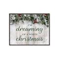 Picture of Dreaming of a White Christmas  _GroupedProduct_Rectangle_Landscape_Canvas_Framed_