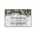 Picture of Dreaming of a White Christmas  _GroupedProduct_Rectangle_Landscape_Canvas_Framed_