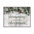 Picture of Dreaming of a White Christmas  _GroupedProduct_Rectangle_Landscape_Canvas_Framed_