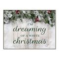Picture of Dreaming of a White Christmas  _GroupedProduct_Rectangle_Landscape_Canvas_Framed_