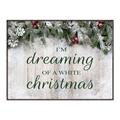 Picture of Dreaming of a White Christmas  _GroupedProduct_Rectangle_Landscape_Canvas_Framed_