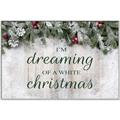 Picture of Dreaming of a White Christmas  _GroupedProduct_Rectangle_Landscape_Canvas_Framed_