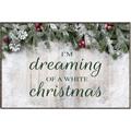 Picture of Dreaming of a White Christmas  _GroupedProduct_Rectangle_Landscape_Canvas_Framed_