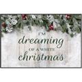 Picture of Dreaming of a White Christmas  _GroupedProduct_Rectangle_Landscape_Canvas_Framed_