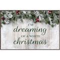 Picture of Dreaming of a White Christmas  _GroupedProduct_Rectangle_Landscape_Canvas_Framed_