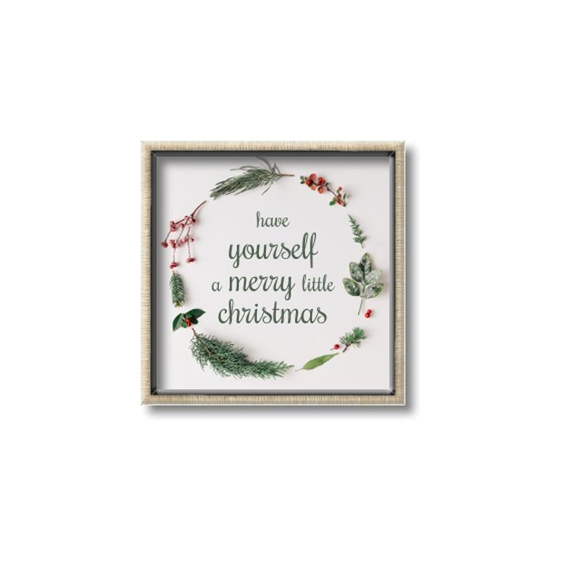 Picture of Merry Little Christmas _GroupedProduct_Square_Canvas_Framed_