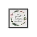 Picture of Merry Little Christmas _GroupedProduct_Square_Canvas_Framed_