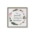 Picture of Merry Little Christmas _GroupedProduct_Square_Canvas_Framed_