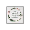 Picture of Merry Little Christmas _GroupedProduct_Square_Canvas_Framed_