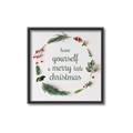 Picture of Merry Little Christmas _GroupedProduct_Square_Canvas_Framed_