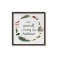 Picture of Merry Little Christmas _GroupedProduct_Square_Canvas_Framed_