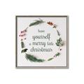 Picture of Merry Little Christmas _GroupedProduct_Square_Canvas_Framed_