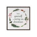 Picture of Merry Little Christmas _GroupedProduct_Square_Canvas_Framed_