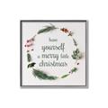 Picture of Merry Little Christmas _GroupedProduct_Square_Canvas_Framed_
