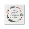 Picture of Merry Little Christmas _GroupedProduct_Square_Canvas_Framed_