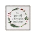 Picture of Merry Little Christmas _GroupedProduct_Square_Canvas_Framed_