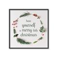 Picture of Merry Little Christmas _GroupedProduct_Square_Canvas_Framed_