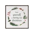 Picture of Merry Little Christmas _GroupedProduct_Square_Canvas_Framed_