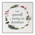 Picture of Merry Little Christmas _GroupedProduct_Square_Canvas_Framed_