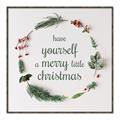 Picture of Merry Little Christmas _GroupedProduct_Square_Canvas_Framed_