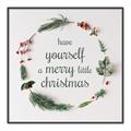 Picture of Merry Little Christmas _GroupedProduct_Square_Canvas_Framed_