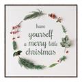 Picture of Merry Little Christmas _GroupedProduct_Square_Canvas_Framed_