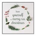 Picture of Merry Little Christmas _GroupedProduct_Square_Canvas_Framed_